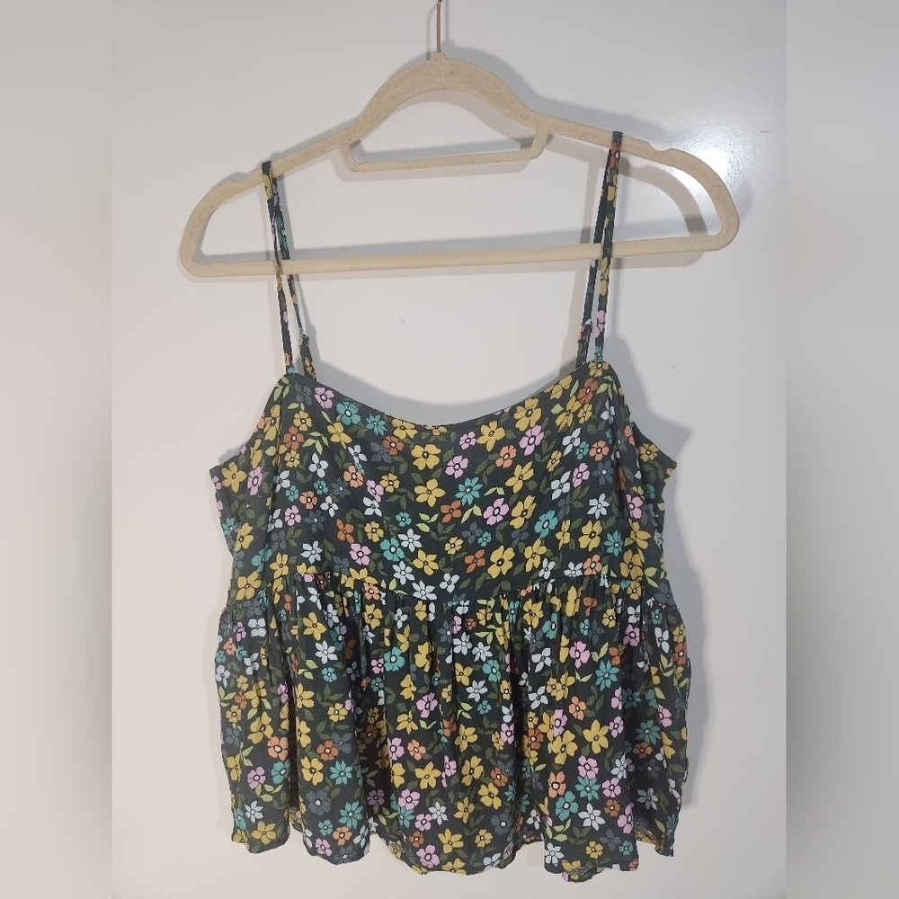 O'Neill Floral Women's Top, Size Large